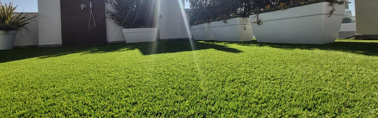 Césped artificial en espacios públicos en Collado Villalba