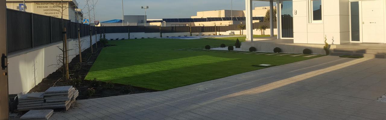 Césped artificial residencial en Collado Villalba